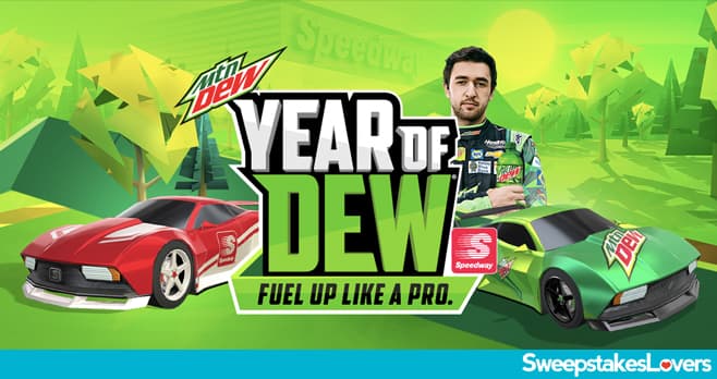 Mountain Dew Fuel Up Like A Pro Sweepstakes at Speedway 2020