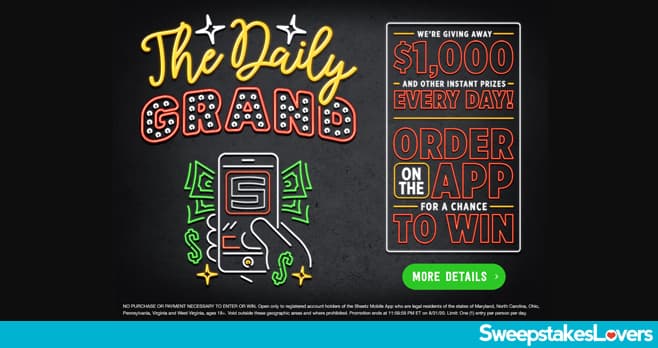 Sheetz Daily Grand Sweepstakes 2020