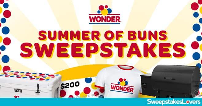 Wonder Bread Summer of Buns Sweepstakes 2020