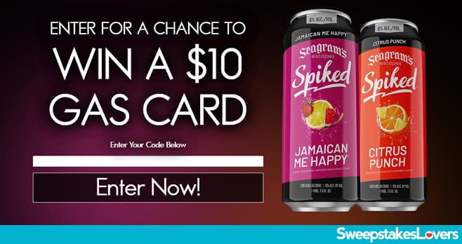 Seagram's Spiked Gas Card Instant Win Sweepstakes 2020