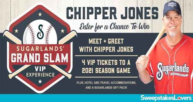 Sugarlands Grand Slam VIP Experience Sweepstakes 2020