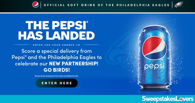 The Pepsi Has Landed Sweepstakes 2020