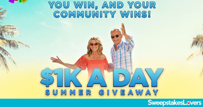 Wheel Of Fortune $1K A Day Summer Giveaway 2020