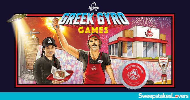 Arby's Greek Gyro Games Sweepstakes 2020