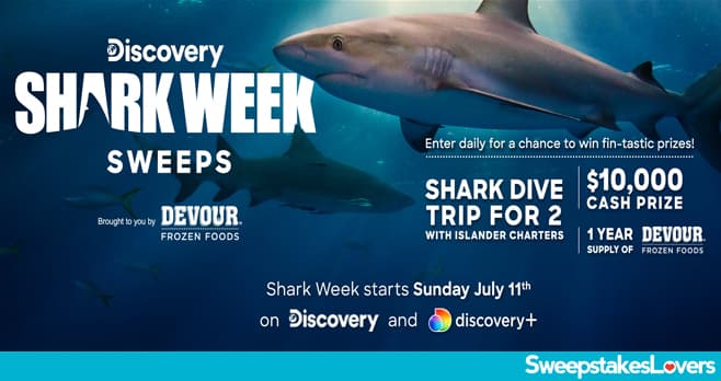 Discovery Shark Week Sweepstakes 2021