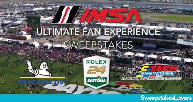 IMSA Ultimate Fan Experience Sweepstakes 2020