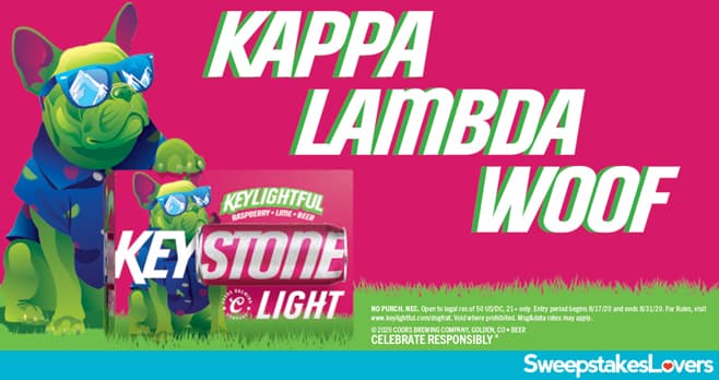 Keystone Light Keylightful Kappa Lambda Woof Contest 2020