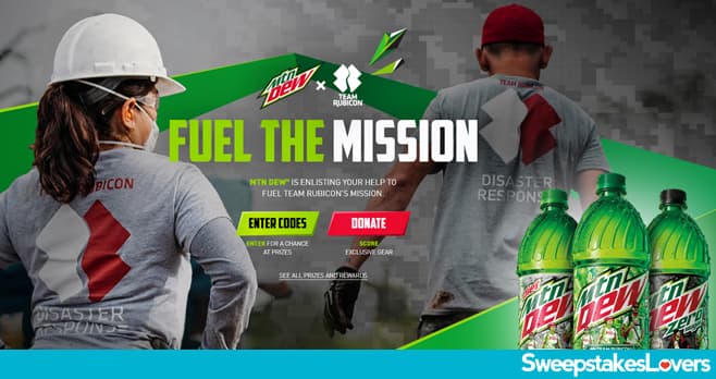 MTN Dew X Team Rubicon Sweepstakes 2020