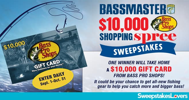 Bass Pro Shops Shopping Spree Sweepstakes 2020
