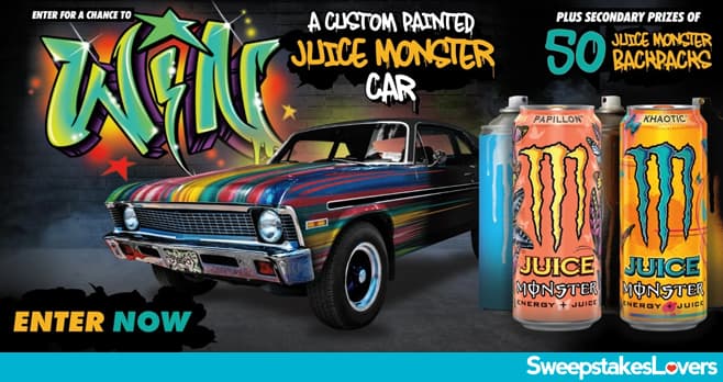 Monster Energy Custom Painted Car Sweepstakes 2020