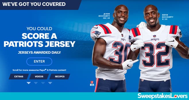 Pepsi New England Football Sweepstakes 2020