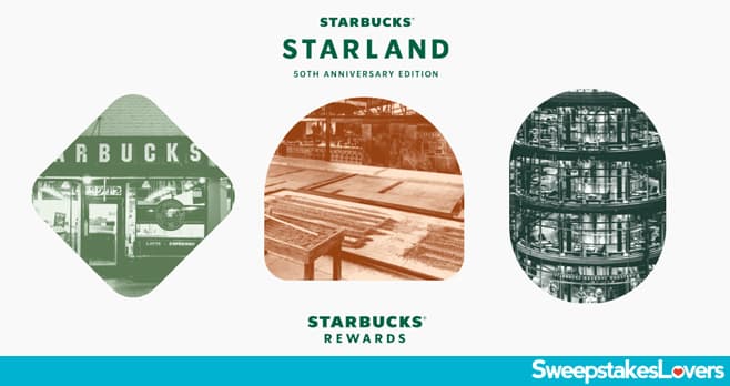Starbucks Starland 50th Anniversary Edition Game 2021