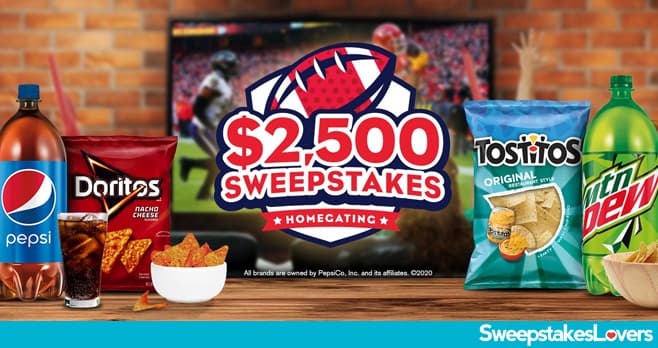 Tasty Rewards $2,500 Homegating Sweepstakes 2020