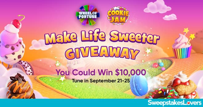 Wheel Of Fortune Make Life Sweeter Giveaway 2020
