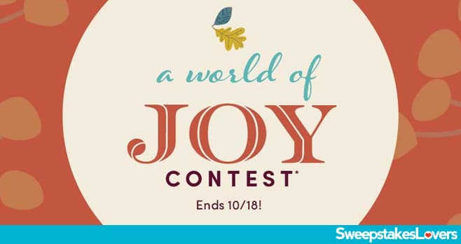World Market A World Of Joy Contest 2020