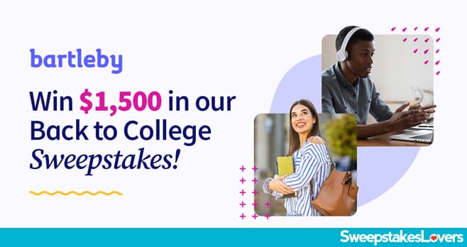 bartleby Back to College Sweepstakes 2020