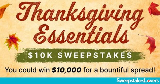 Food Network Thanksgiving Essentials $10K Sweepstakes 2023