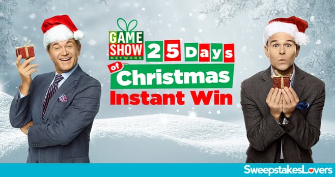 Game Show Network 25 Days of Christmas Giveaway 2021
