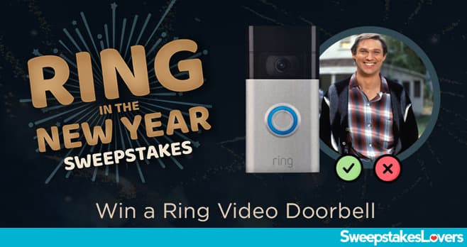 INSP.com Ring in the New Year Sweepstakes 2020