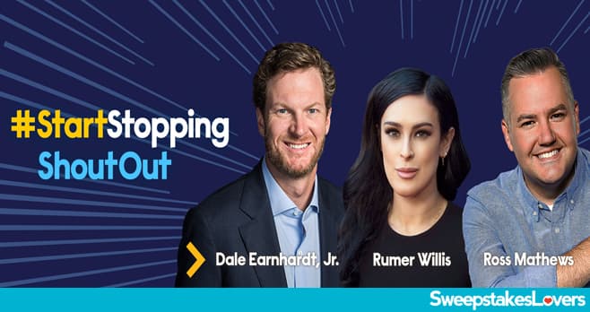 Nicorette Start Stopping Shout Out Sweepstakes 2020