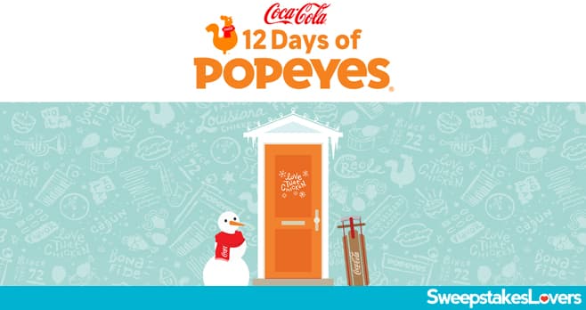 Popeyes 12 Days Of Popeyes Sweepstakes 2020