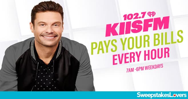 Ryan Seacrest Pays Your Bills Sweepstakes 2021
