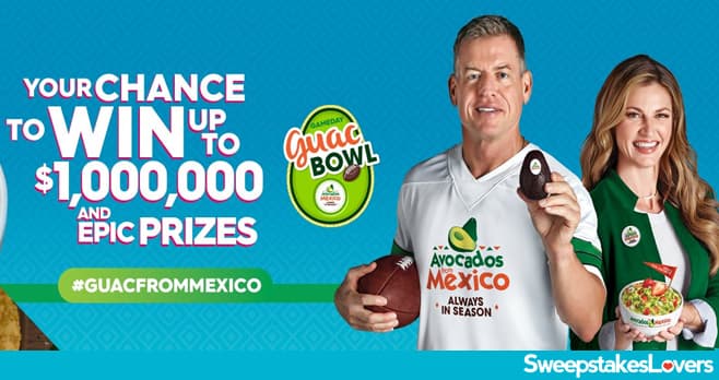 Avocados From Mexico Gameday Guac Bowl Sweepstakes 2021