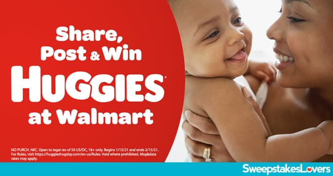 Huggies National Hug Day Sweepstakes 2021