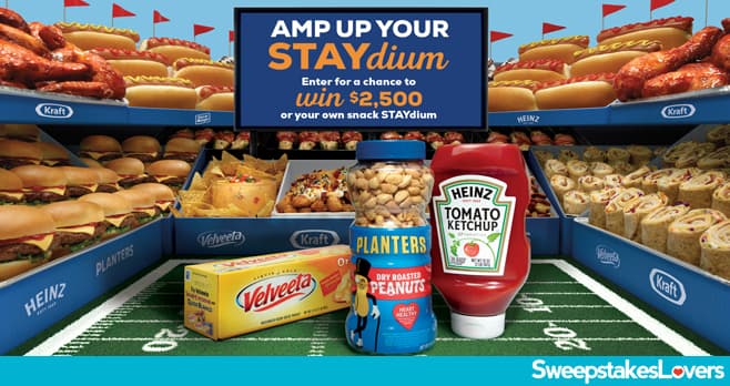 Kraft Amp Up Your STAYdium Sweepstakes 2021