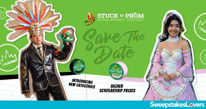 Duct Tape Stuck At Prom Scholarship Contest 2024 (StuckAtProm.com)