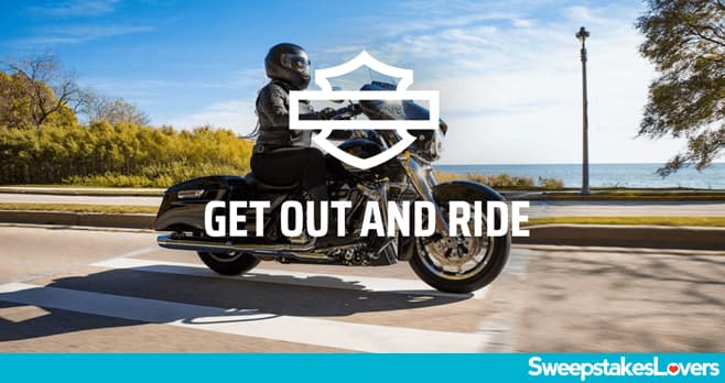 Harley-Davidson Get Out and Ride Instant Win and Sweepstakes 2021