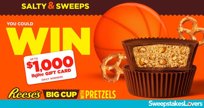 Hy-Vee Reese's March Madness Instant Win & Sweepstakes 2021