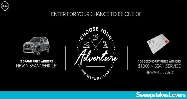 Nissan Choose Your Adventure Sweepstakes 2021