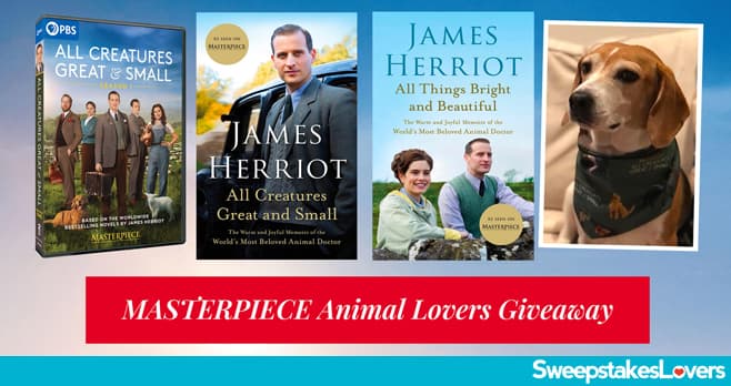 PBS MASTERPIECE Animal Lovers Giveaway 2022