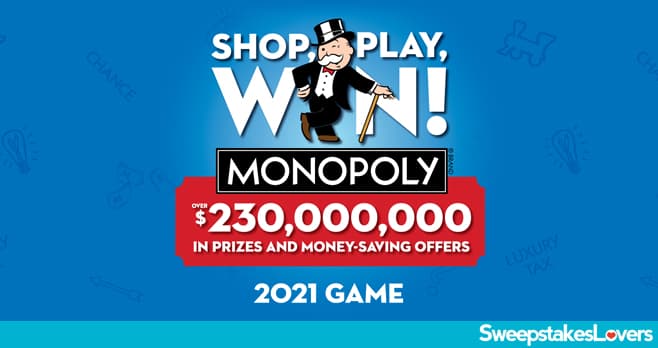 Safeway Monopoly 2021