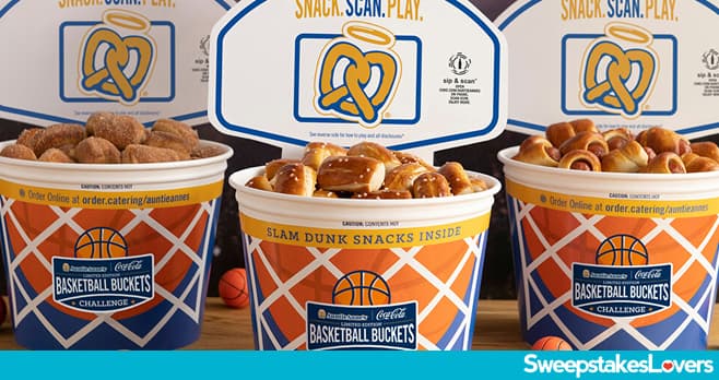 Auntie Anne's Buckets for Buckets Sweepstakes 2021