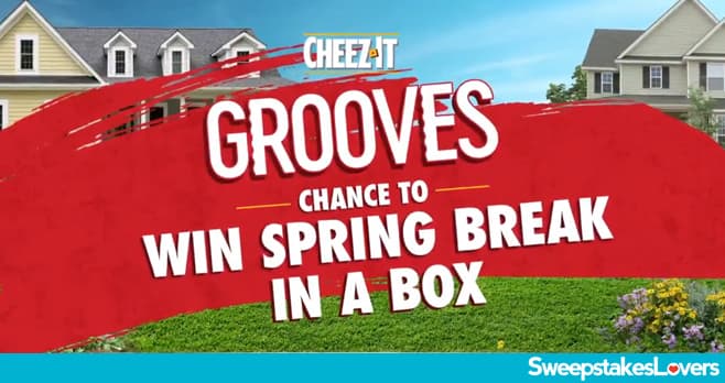 Cheez-It Grooves Spring Break In A Box Sweepstakes 2021