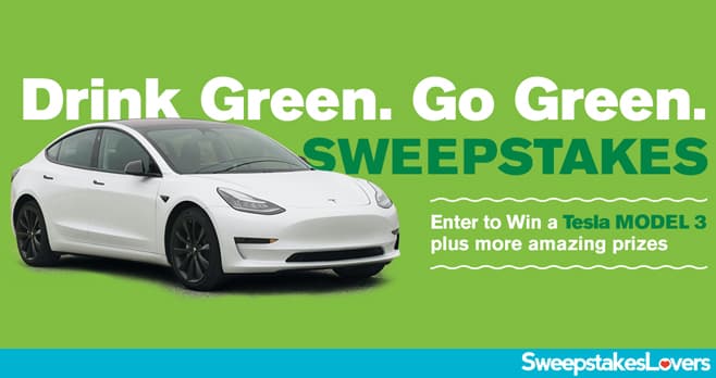 Drink Green Go Green Sweepstakes 2021