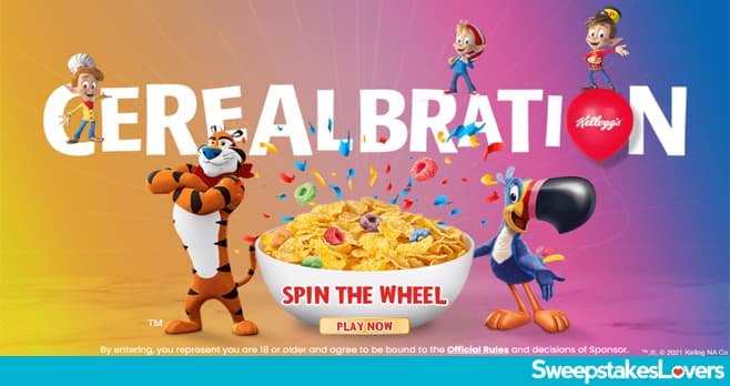 Kellogg's National Cereal Day Kroger Instant Win Game 2021