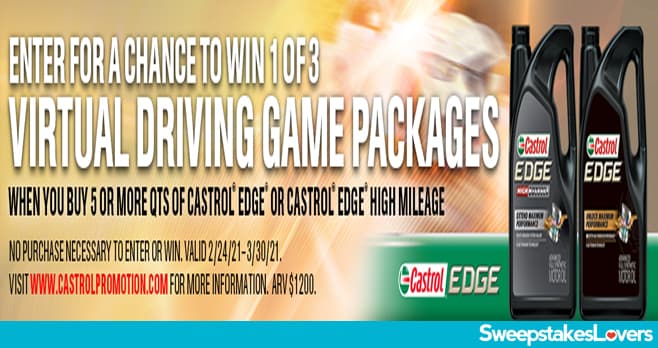 O’Reilly Driving Game Sweepstakes 2021