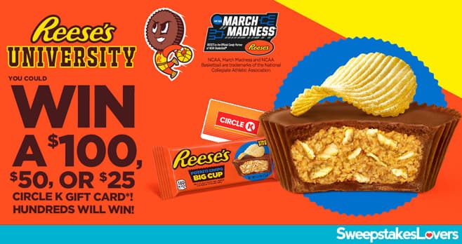 REESE’S March Madness at Circle K Sweepstakes 2022