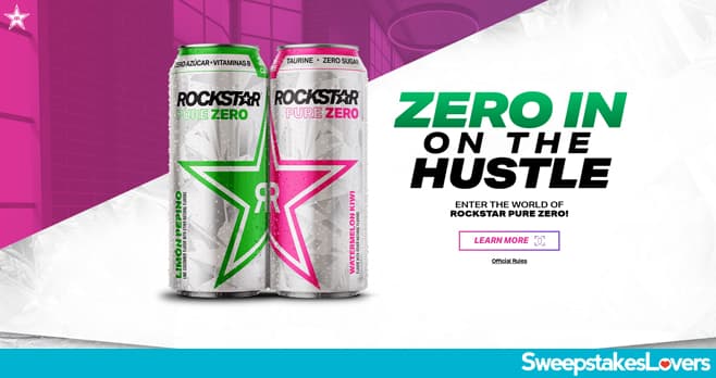 Rockstar Pure Zero In On The Hustle Sweepstakes 2021
