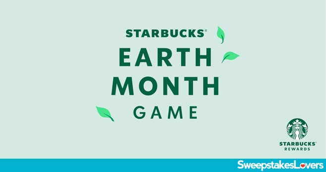 Starbucks Earth Month Game 2021