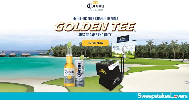 Corona Premier Golden Tee Golf Sweepstakes 2021