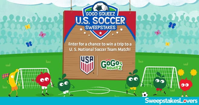 GoGo squeeZ U.S. Soccer Sweepstakes 2021