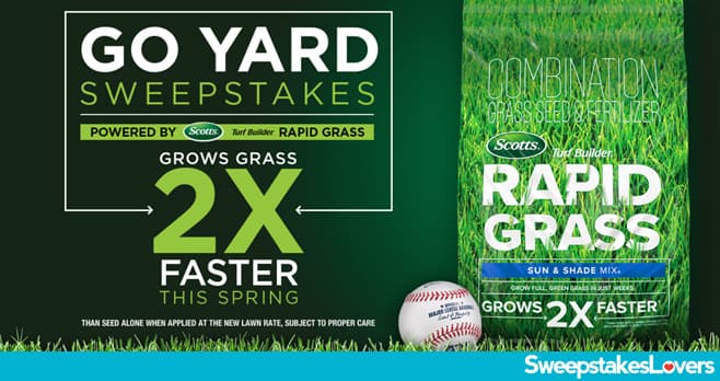 MLB Go Yard Sweepstakes 2021