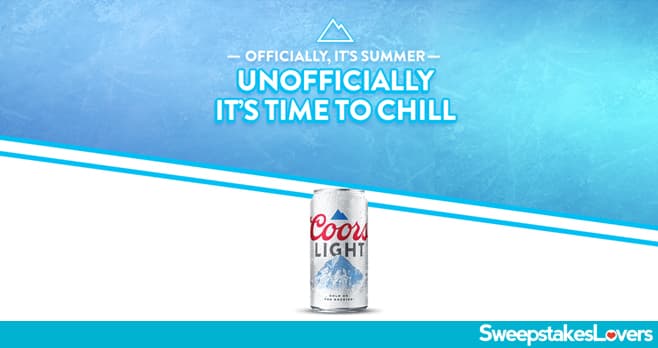 Coors Light Summer Sweepstakes 2023