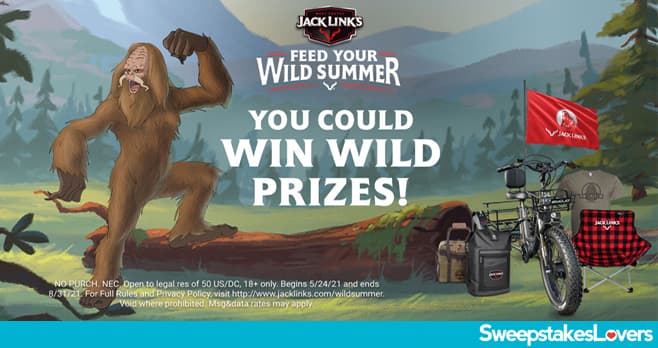 Jack Link's Feed Your Wild Summer Sweepstakes 2021