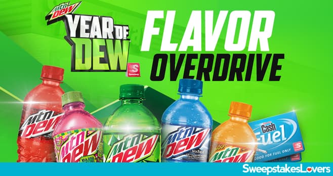 Mountain Dew Flavor Overdrive Sweepstakes 2021