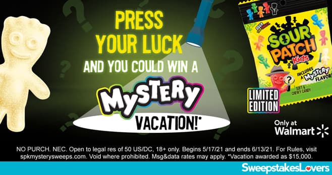 SPK Mystery Sweepstakes and Instant Win Game 2021